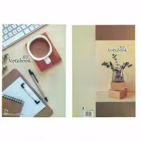 دفتر 80 برگ منگنه ای سرو