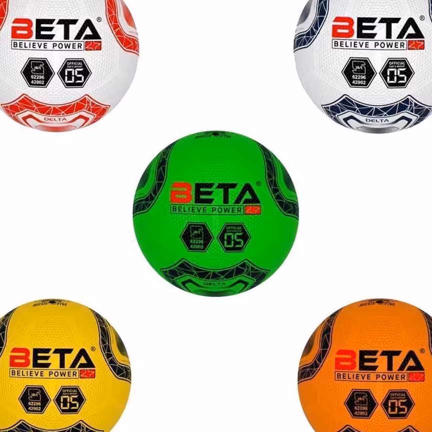 انواع توپ والیبال و فوتبال آسفالتی