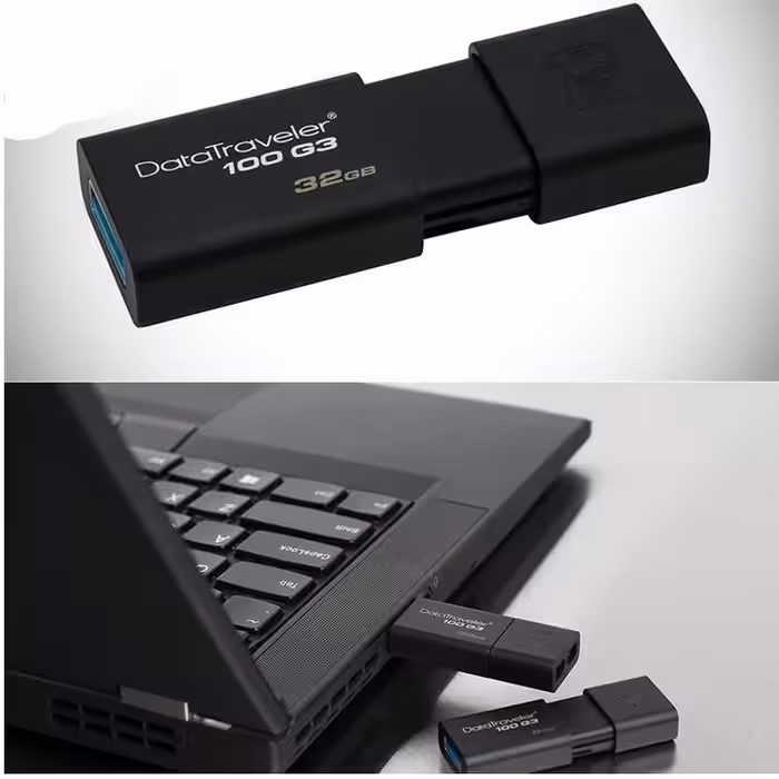 فلش 32 گیگابایت مدل dt100 کیفیت عالی