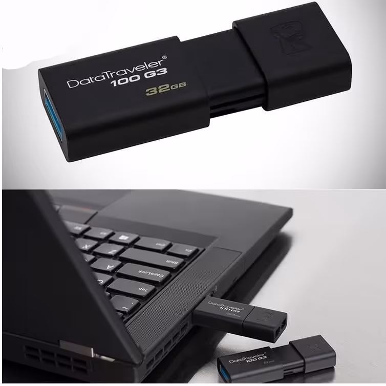 فلش 32 گیگابایت مدل dt100 کیفیت عالی