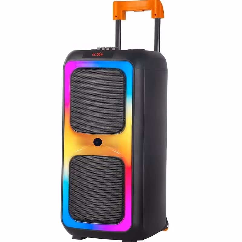 اسپیکر چمدانی بلوتوثی شارژی NDR1097 رقص نور دار