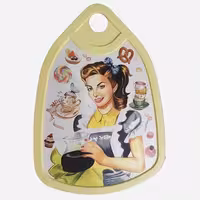 تخته برش چاپ دار رزمن صورتی