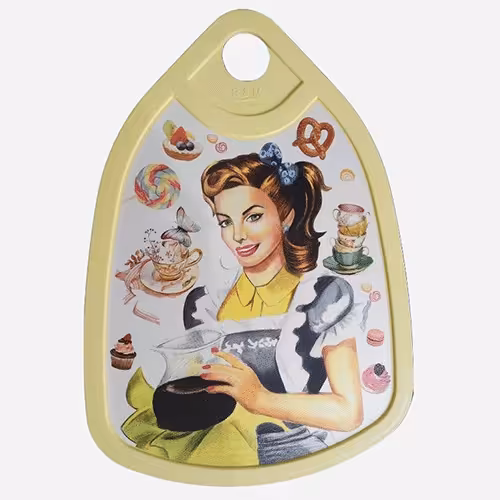 تخته برش چاپ دار رزمن صورتی