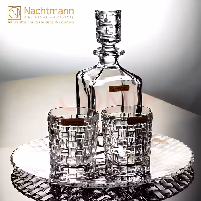 تنگ و لیوان مدل لاکچری Bossa Nova برند Nachtmann محصول کشور آلمان