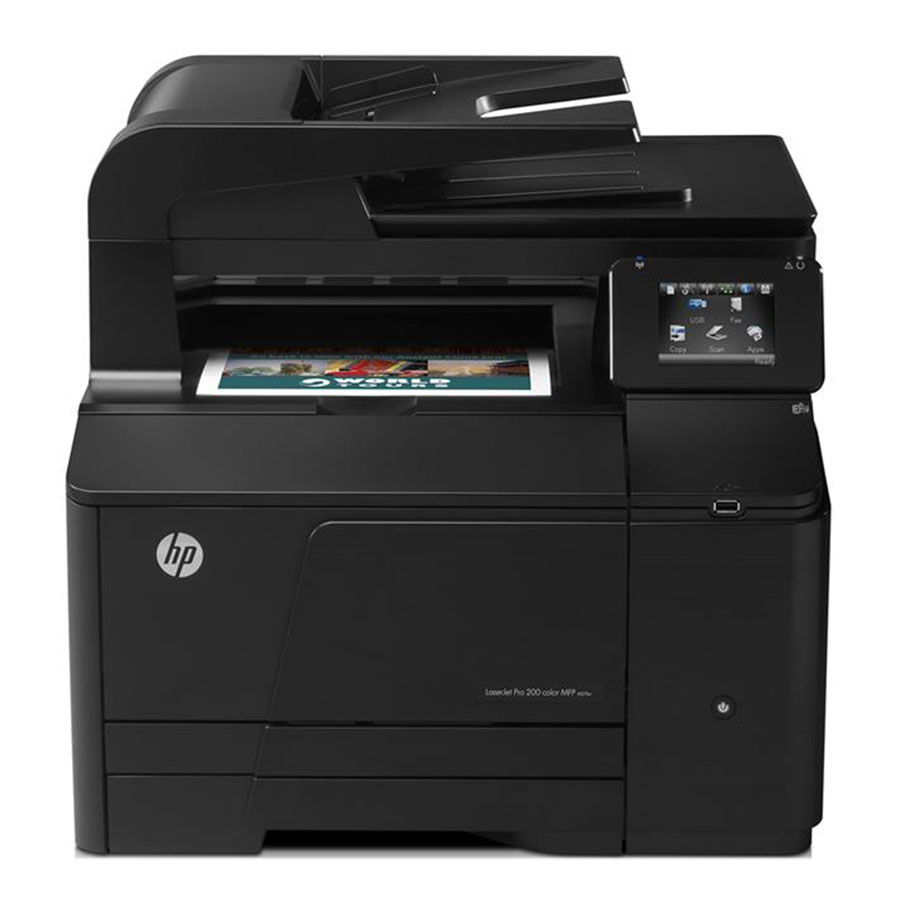 قیمت و خرید پرینتر رنگی 4 کاره لیزری اچ پی مدل LaserJet Pro 200 MFP M276n | یاس ارتباط