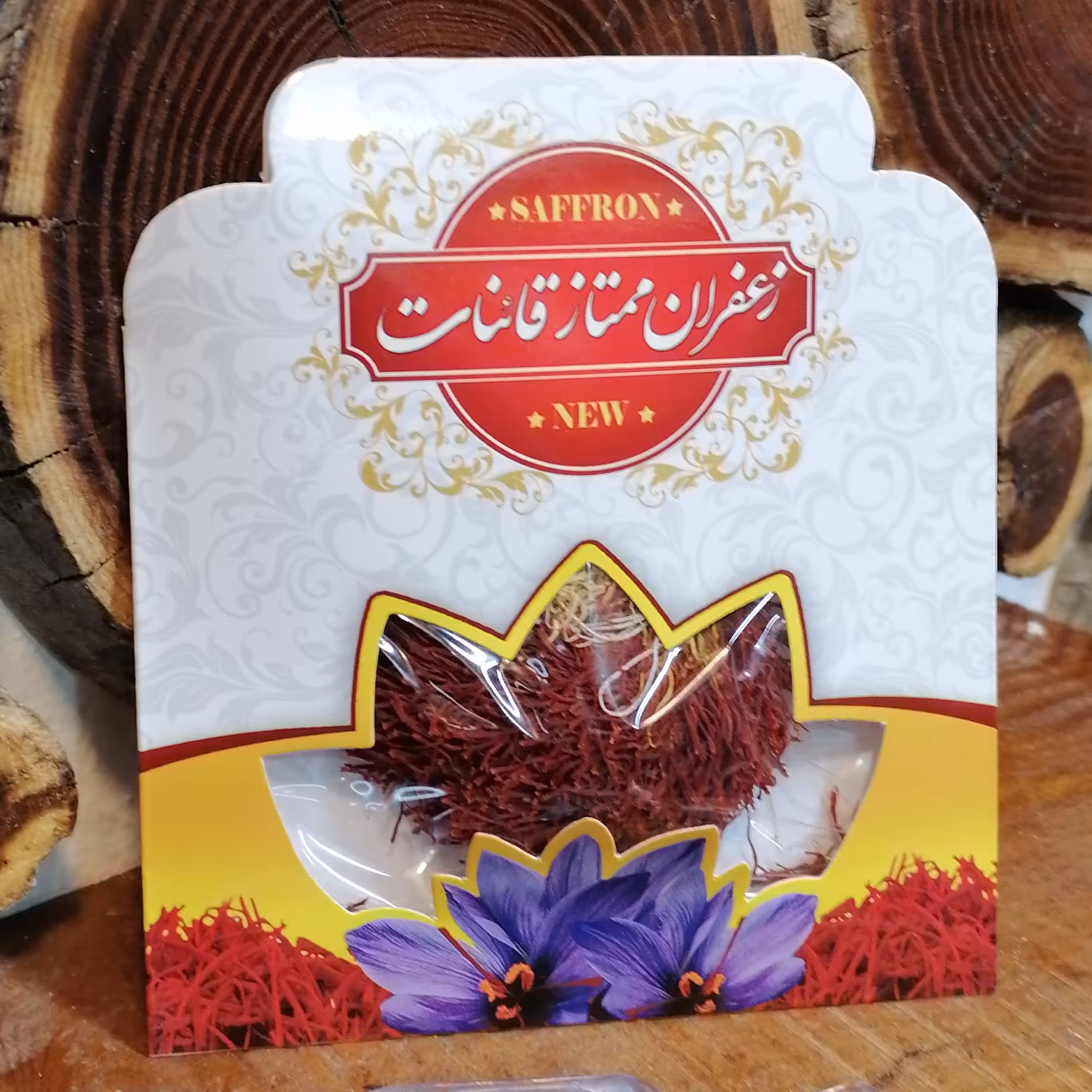 زعفران دسته دختر پیچ قاینات وزن 4.6گرم