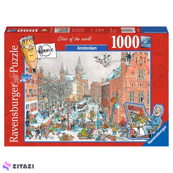 پازل 1000 تکه رونزبرگر مدل amsterdam