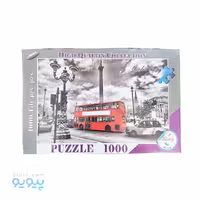 پازل 1000 تکه طرح اتوبوس دو طبقه