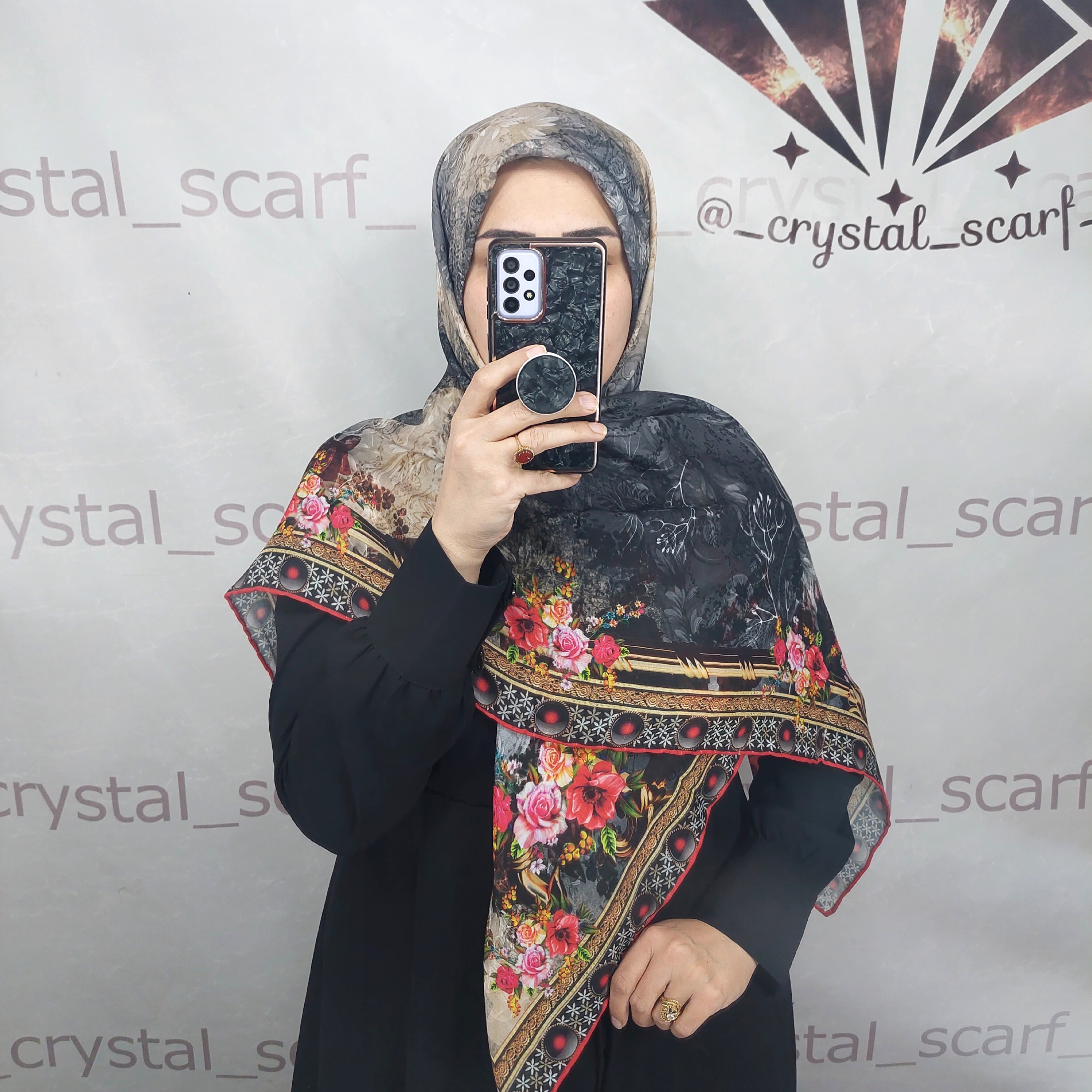 روسری نخی تابستانه