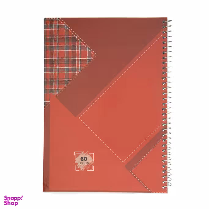 دفتر 60 برگ ایمان (Iman) جلد گلاسه