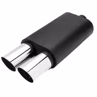 منبع اگزوز سایلنسر دار دو لول هاوارد  بی اس کو مناسب پژو 405 GLX
