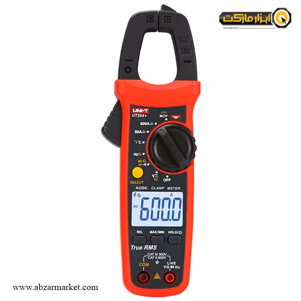 آمپرمتر کلمپی یونیتی مدل UT204