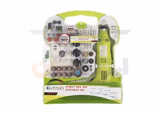 ست فرز انگشتی حکاکی 172 پارچه سیلور silver