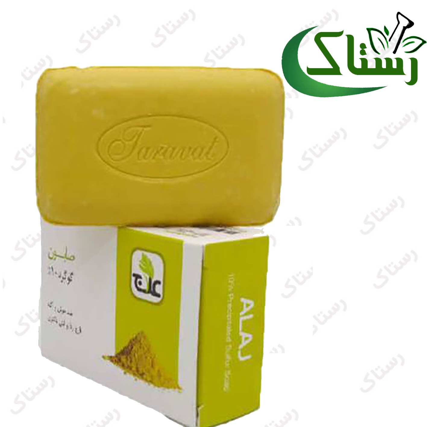 صابون گیاهی گوگرد گیاهی رستاک(100گرمی)