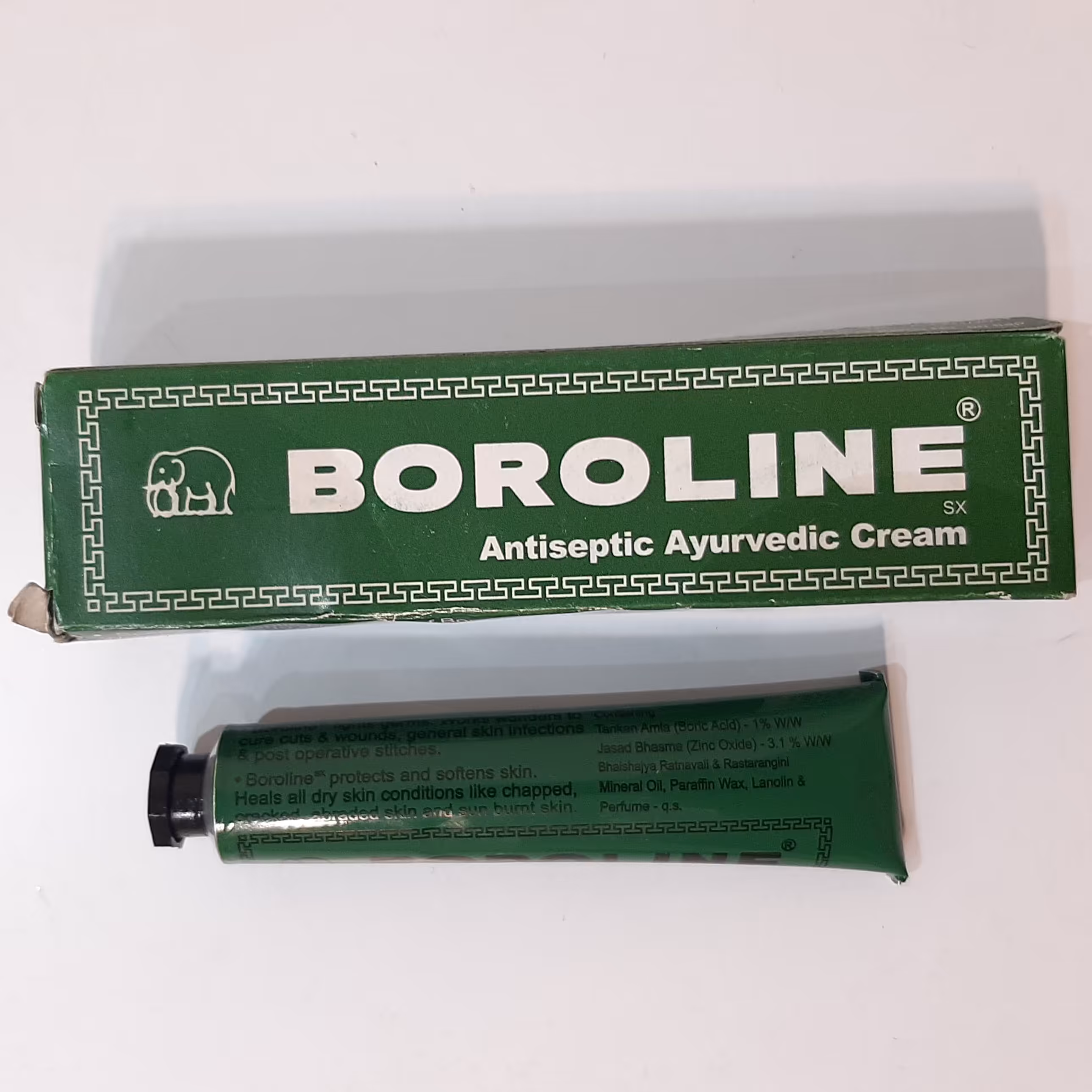 کرم رفع ترک لب بهبود اگزما رفع ترک پارفع خشکی پوست کاملا گیاهی20گرم تولید هند 