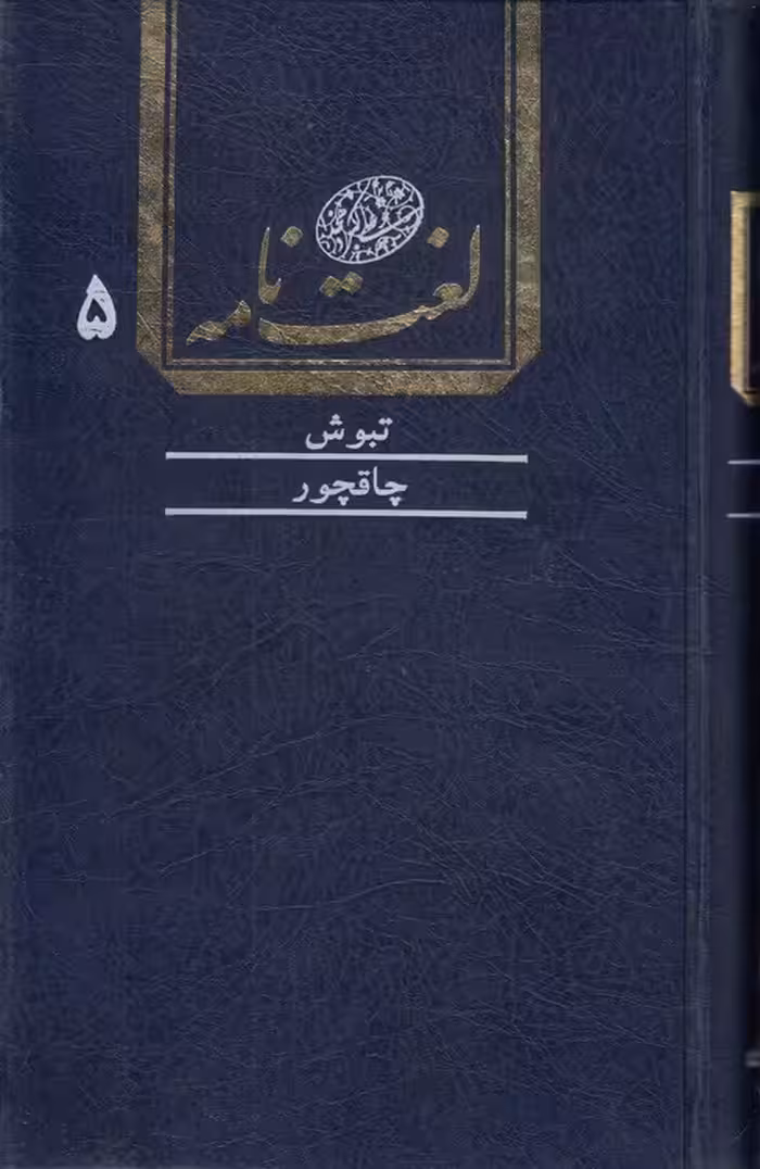 خرید کتاب لغت‌نامه دهخدا (جلد 05) : تبوش تا چاقچور &#8212; کتابسرای طه