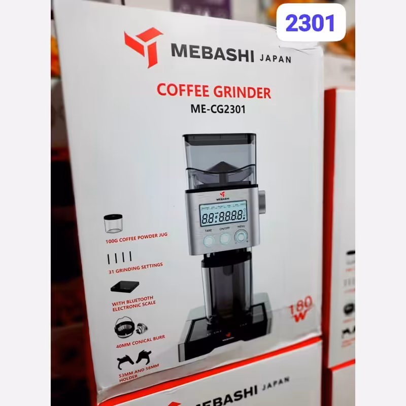 آسیاب قهوه مباشی مدل ME-CG 2301 لطفا قبل ازثبت موجودی وقیمت بگیرید