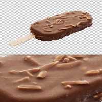 عکس بستنی شکلاتی دوربری | گرافیک با طعم تربچه