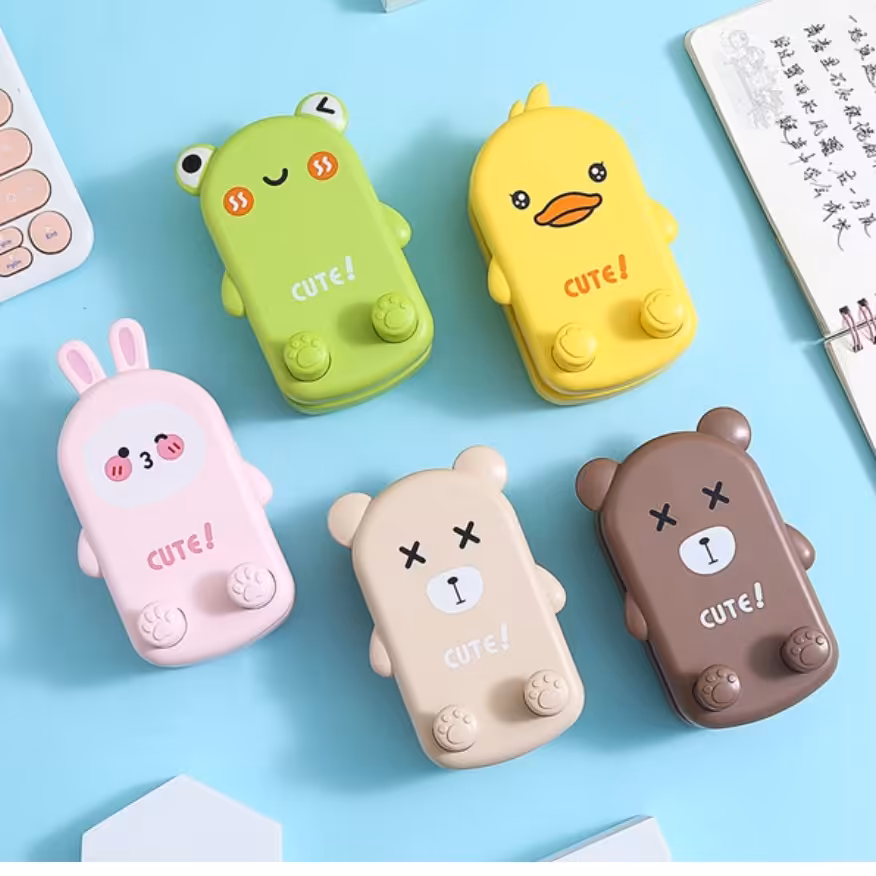 چراغ مطالعه و استند گوشی تاشو طرح حیوانات چراغ مطالعه فانتزی و استند گوشی تاشو شارژی 