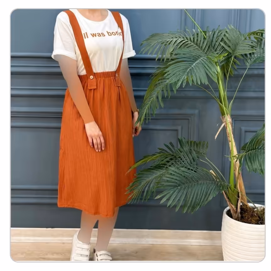 ست تیشرت و دامن کراش ارسال رایگان