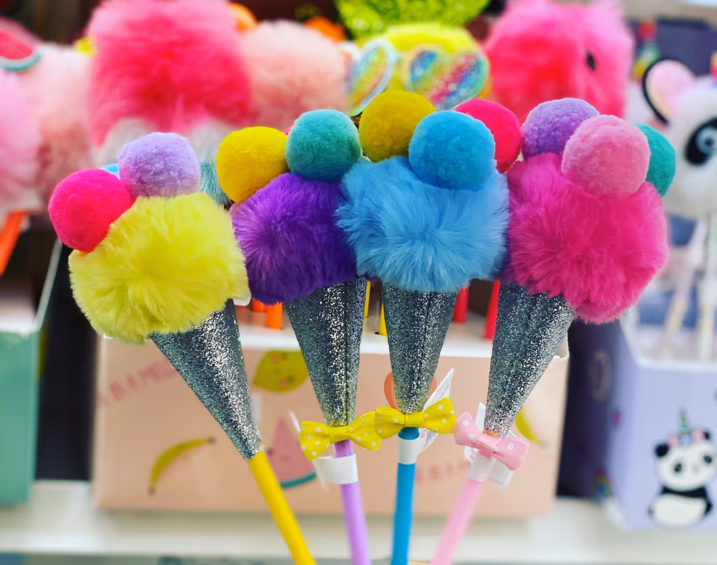 خودکار پوم پوم طرح بستنی