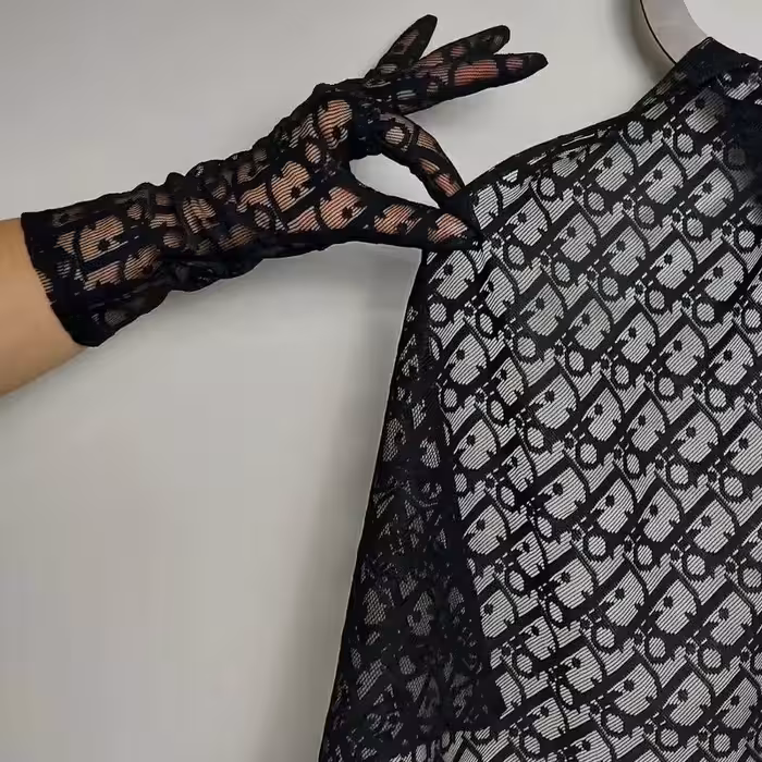 دستکش ساق کوتاه مارک توری مشکی