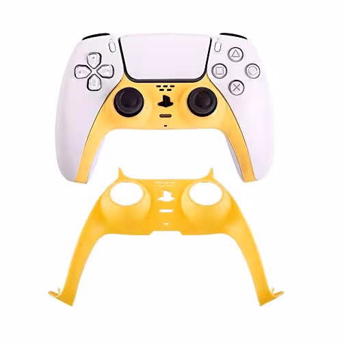 خرید روکش دسته Controller Style Mod Pack PS5 زرد با بهترین قیمت