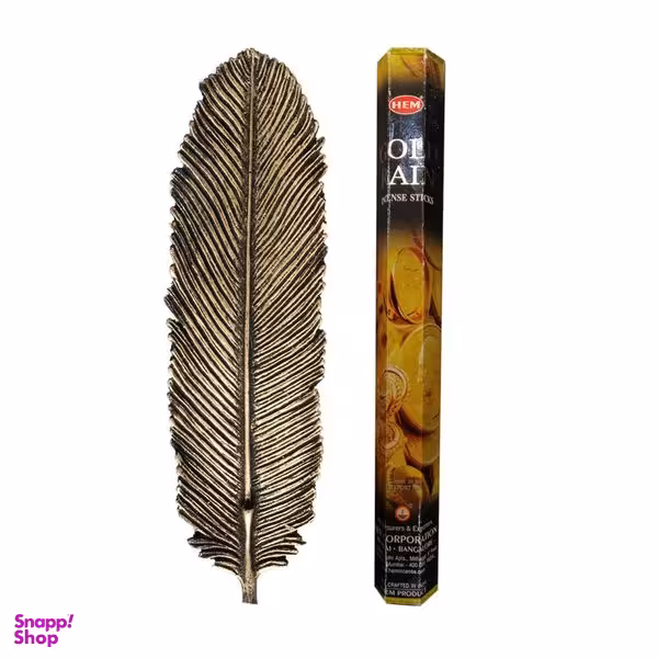 عود هم مدل Gold Rain به همراه جا عودی مجموعه 2 عددی