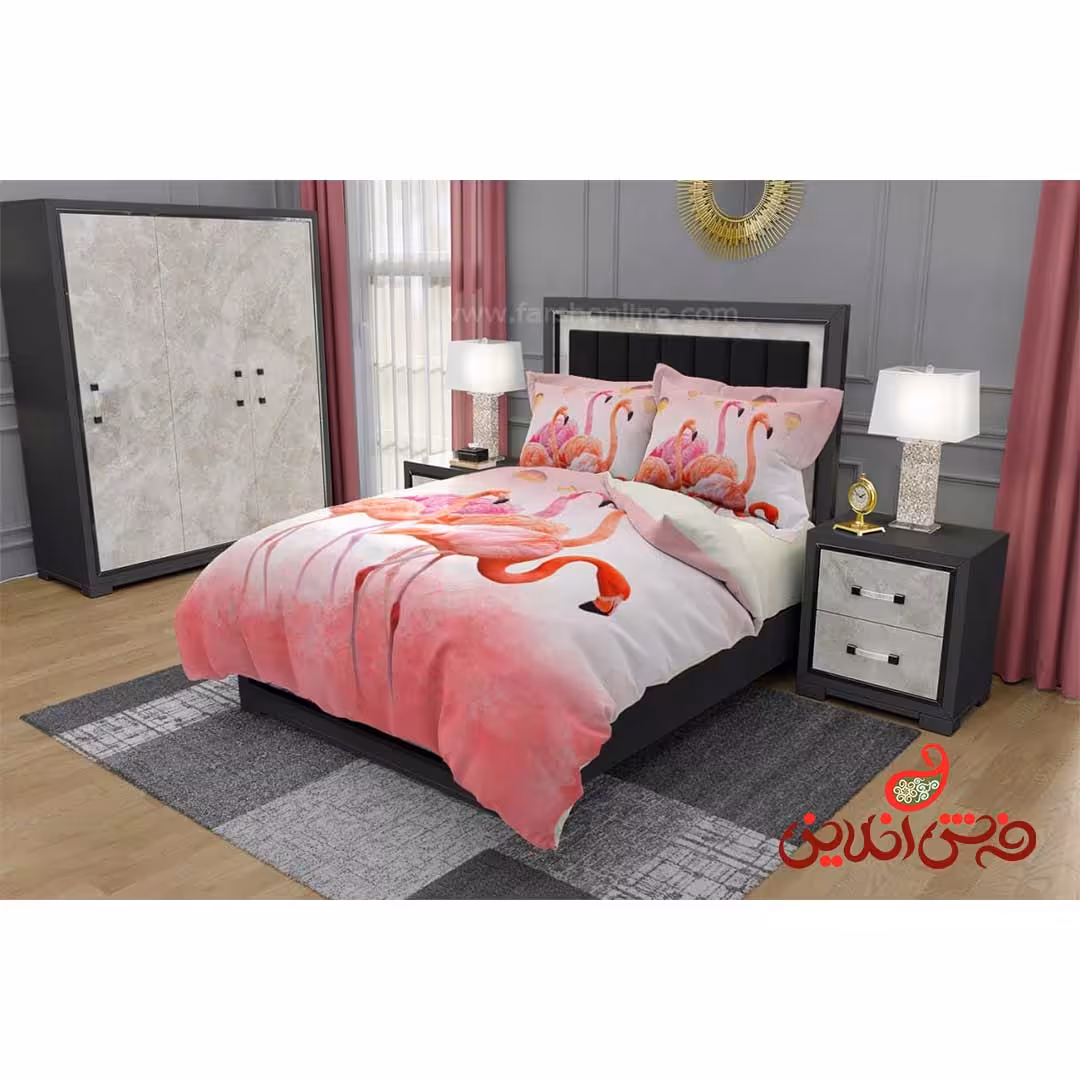 روتختی سه بعدی طرح فلامینگو ها کد 2893