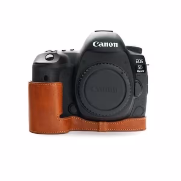 کاور چرمي دوربين قهوه اي Canon EOS 5D Cover Brown