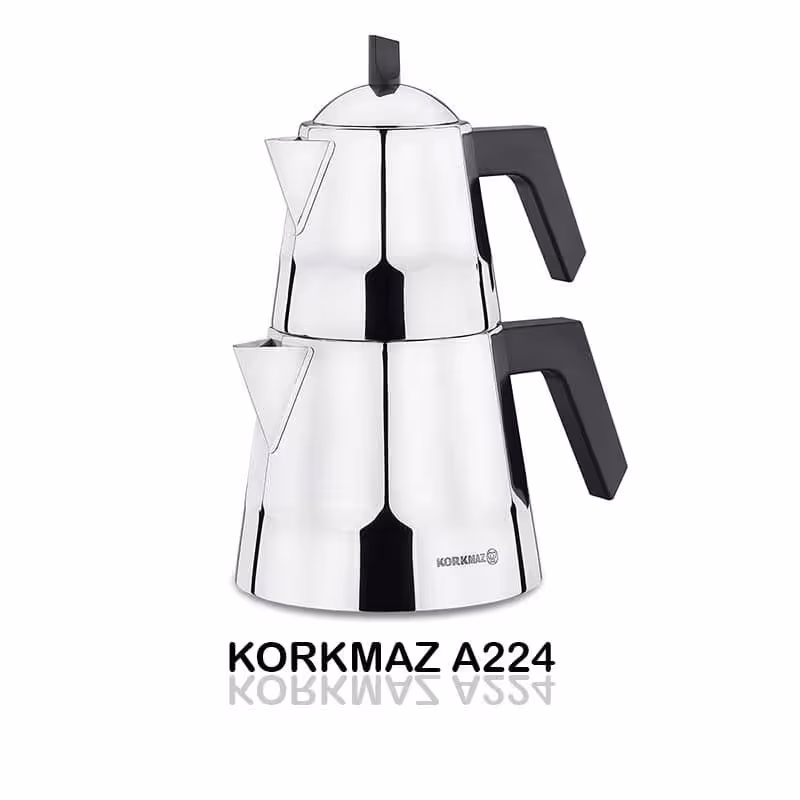 
کتری و قوری استیل روگازی کرکماز Dia A224