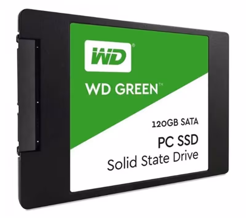اس اس دی اینترنال وسترن دیجیتال مدل Green PC WDS120G2G0A ظرفیت 120 گیگابایت