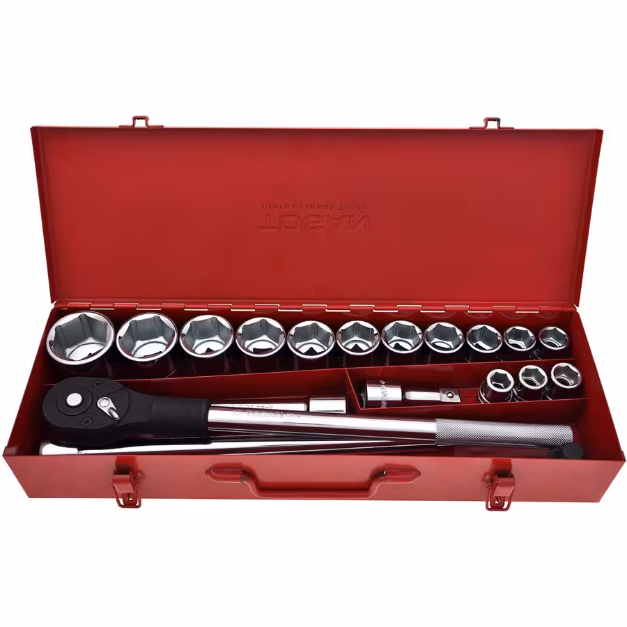 جعبه بکس درایو 3/4 اینچ 19 پارچه توسن مدل T3454-19M