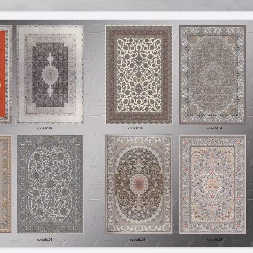 فرشینه چاپی مستطیل سایز  80 در 150