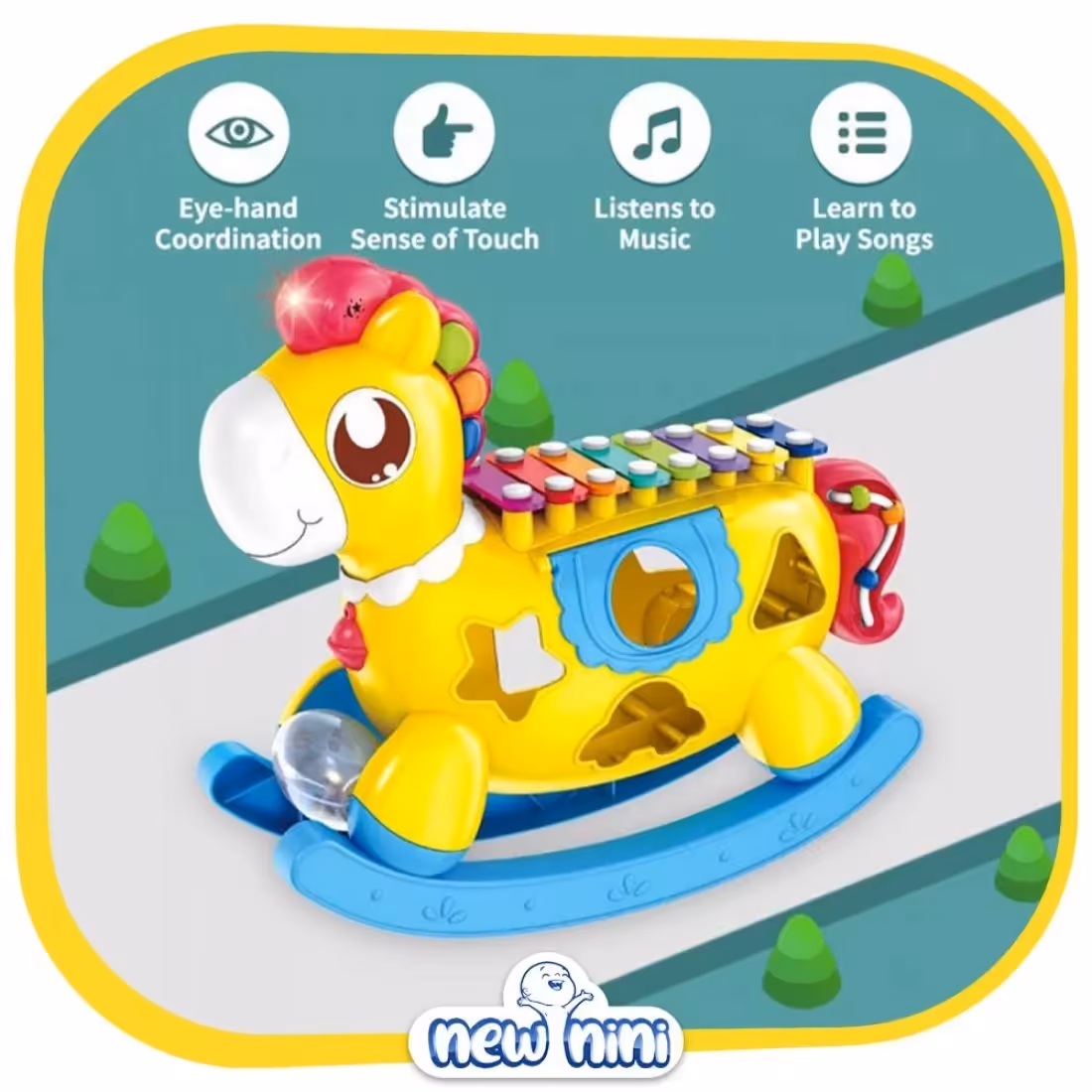 اسباب بازی اسب پونی آموزشی هانگر HUANGER