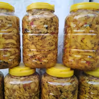 ترشی انبه بندری  پوست گرفته 