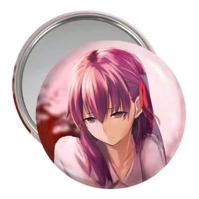 آینه جیبی خندالو مدل ساکورا انیمه فیت استی نایت Fate Stay Night کد 22759