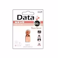  فلش مموری دیتا پلاس مدل  Rose Gold USB2.0 ظرفیت 64 گیگابایت