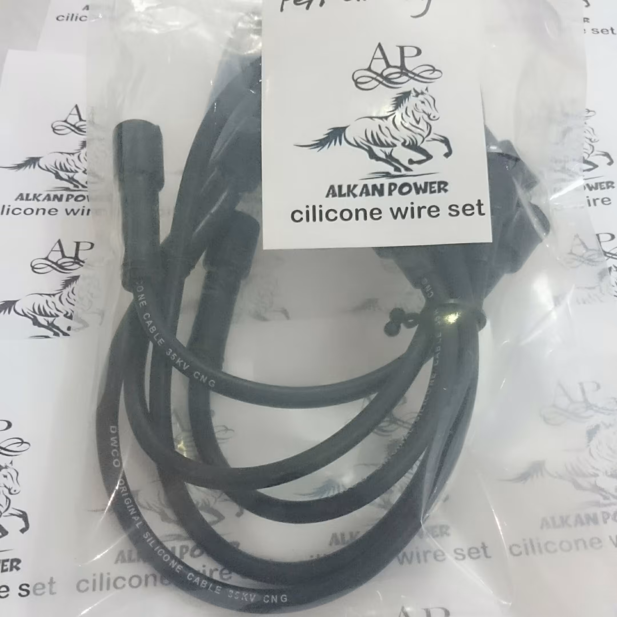 وایر شمع پیکان انژکتور  آلکان پاور  سیلیکونی ( نسوز)