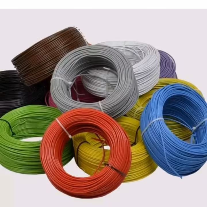 سیم  برق افشان سایز 4 صد درصد مس