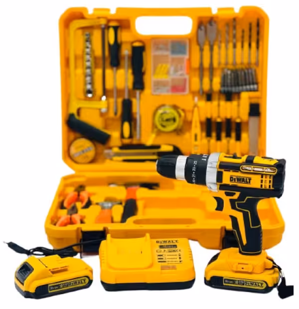 پک کامل دریل شارژی 36 ولت دیوالت براشلس