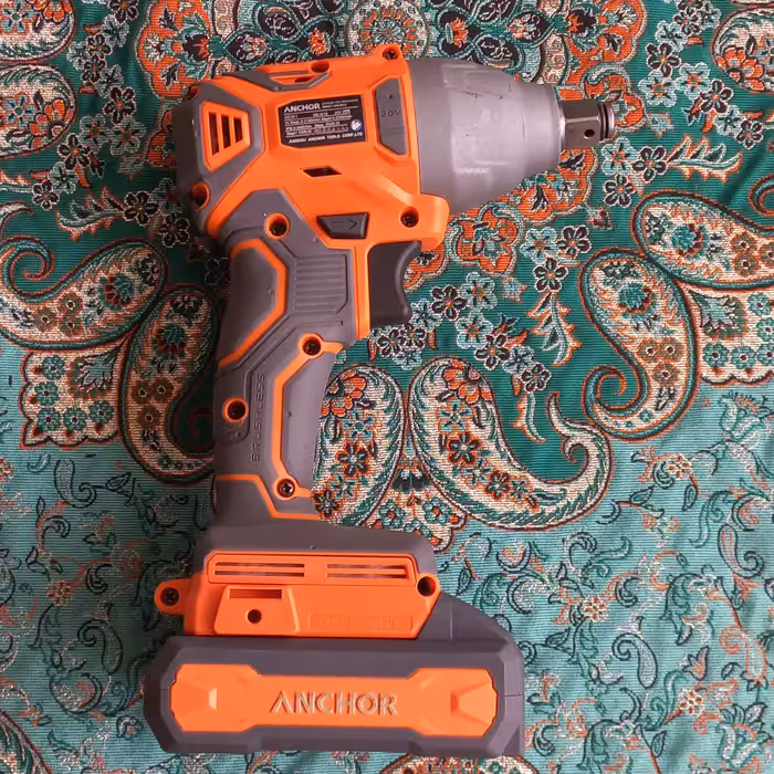 بکس شارژی 20 ولت براشلس انکور با یک باطری 20 ولت 2 آمپر