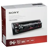 رادیو پخش سونی CDX-G1200U با یک سال گارنتی شرکتی 