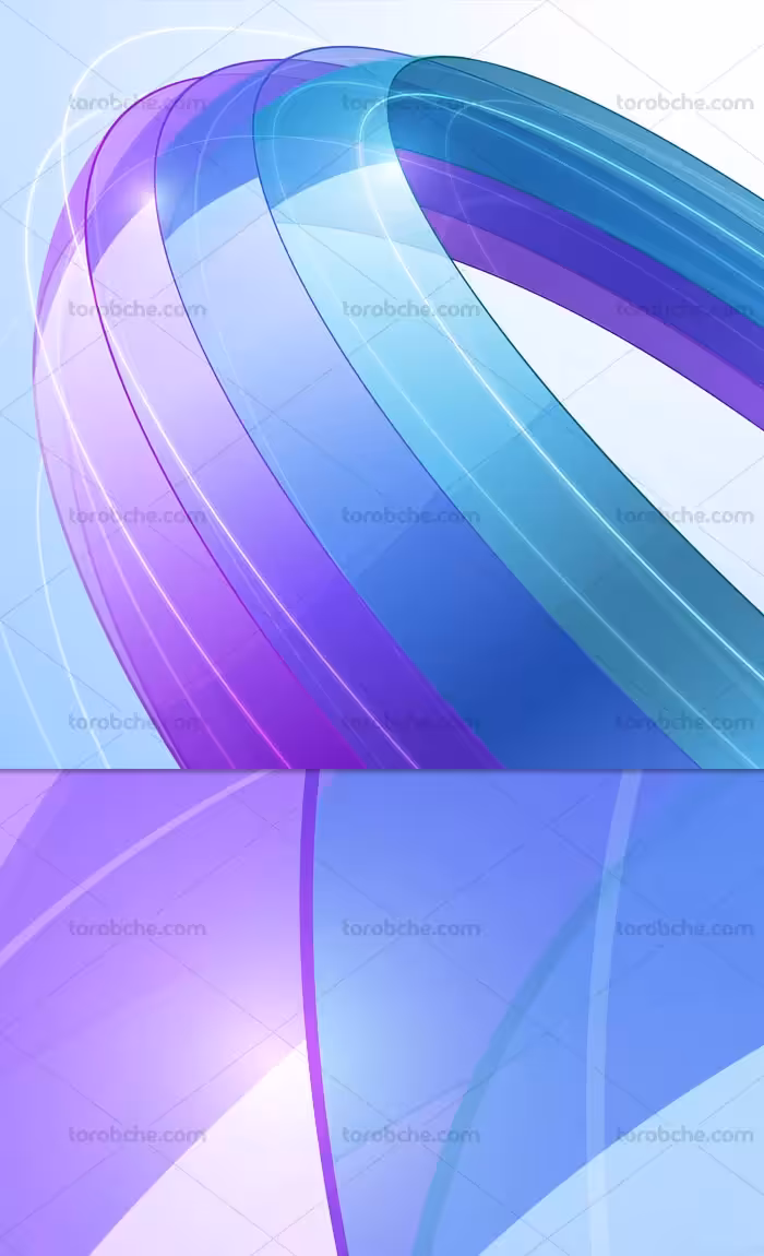 وکتور طرح انتزاعی دایره ای | گرافیک با طعم تربچه