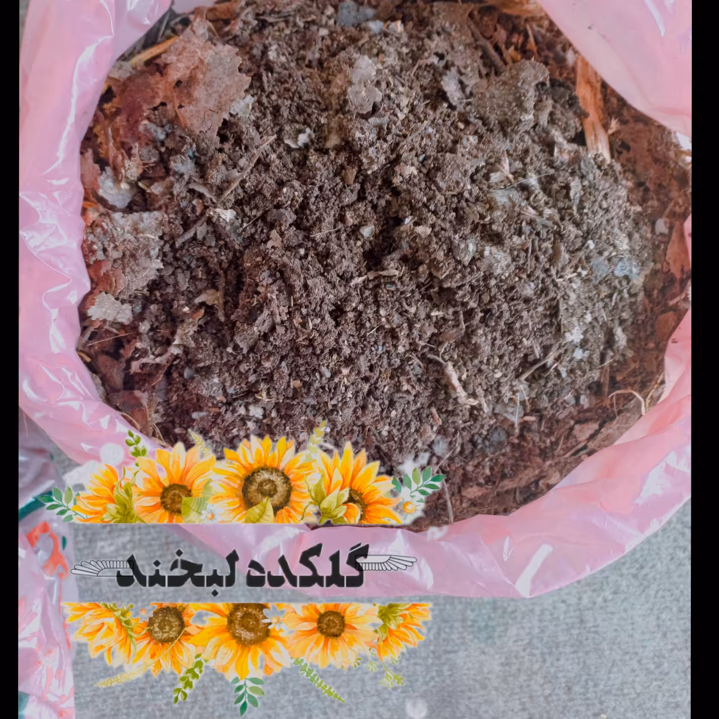 خاک برگ جنگلی میکس شده با کود دامی ( 2000گرمی)