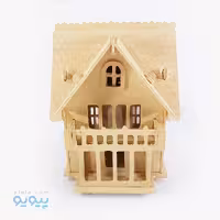 پازل سه بعدی چوبی مدل European House