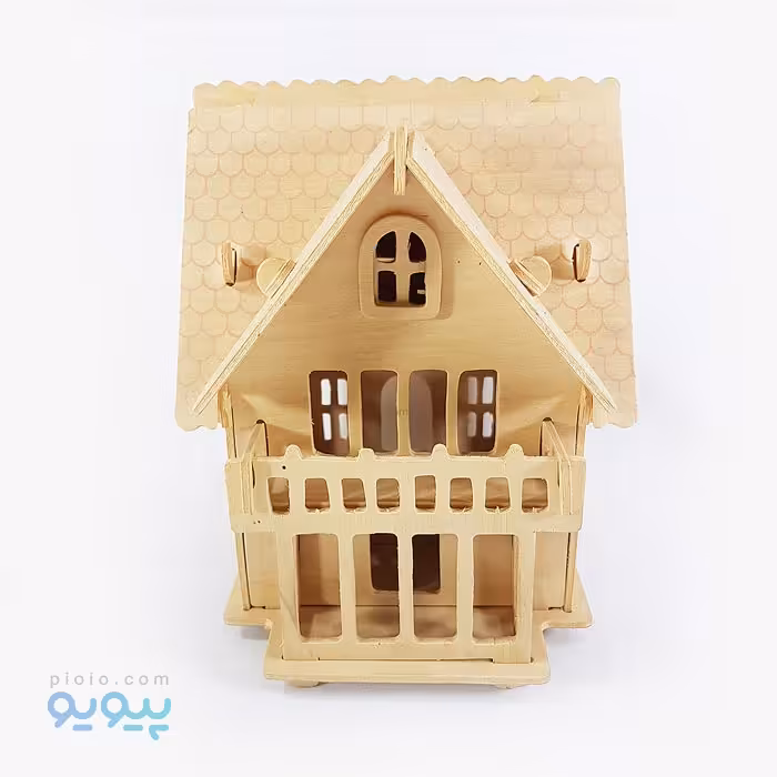 پازل سه بعدی چوبی مدل European House