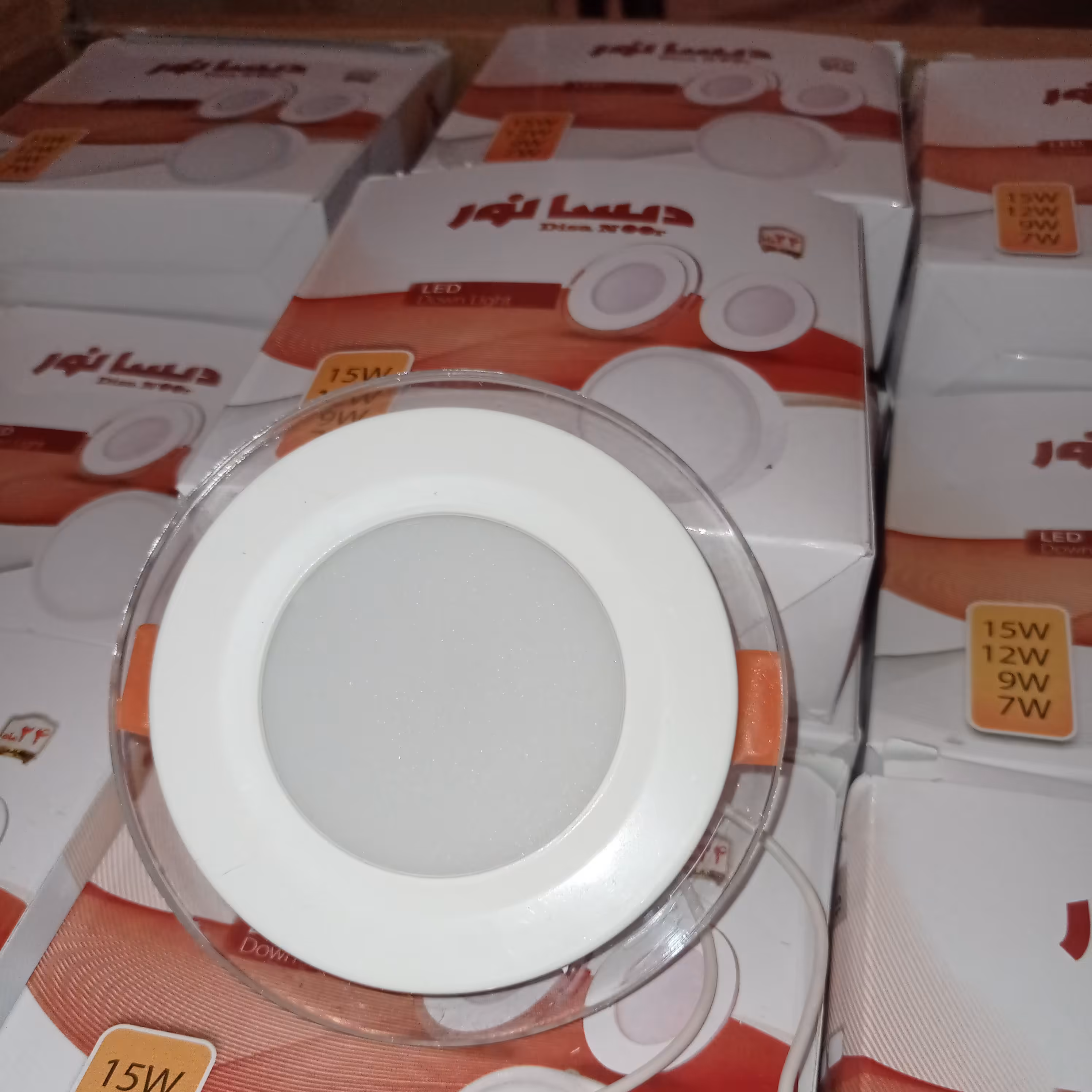 پنل 7وات دورشیشه ای -نورو روشنایی 