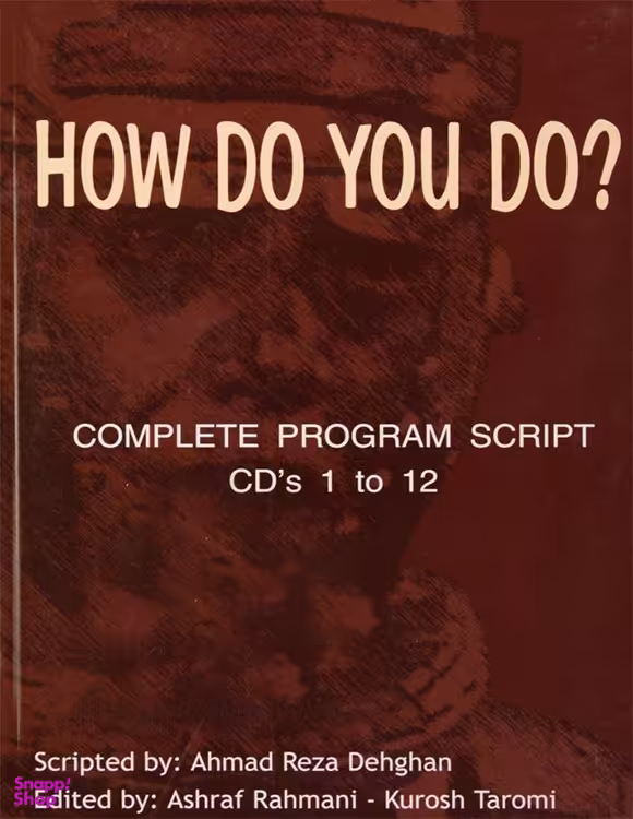 HOW DO YOU DO? Complete program script
