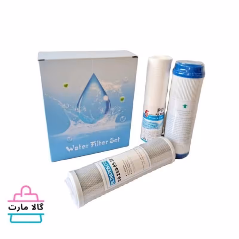 پک فیلتر های پیش تصفیه مدل سه عددی